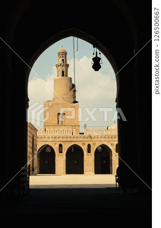 mosque, tower, building 126500667