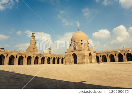 egypt, mosque, building 126500675