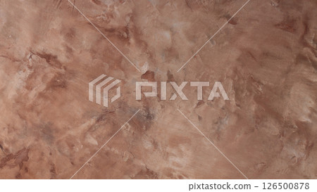 Warm Brown Mottled Abstract Texture Background Decorative Wall 126500878