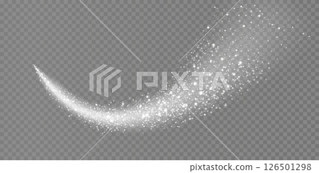 An Elegant Sparkling Cloud of Glitter Dust Designed Exclusively for Artistic and Creative Use in Various Mediums 126501298