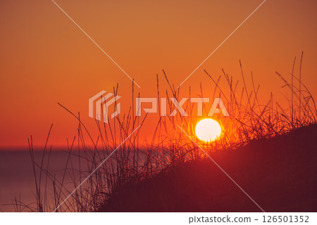 Sunrise over sea 126501352