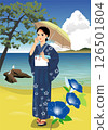 【昭和復古】夏日海灘 126501804