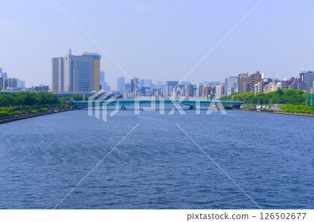 Around Kototoibashi, Taito Ward, Tokyo May 2025 126502677