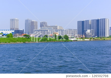 Around Senju Shioiri Bridge, Arakawa Ward, Tokyo May 2025 126502708