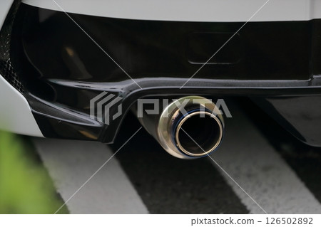 Car muffler 126502892