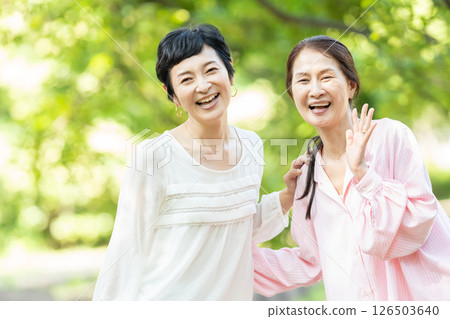 Senior women lively Senior women lively 126503640