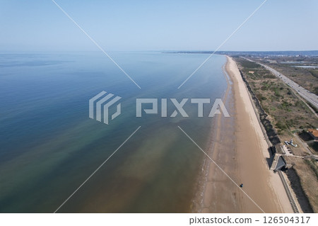 Aerial view of Chirihama Aerial view of Chirihama 126504317