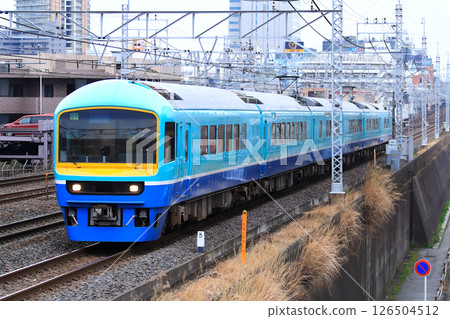 485系列「新奈奈花」是房總地區的主要旅遊景點。 485系列「新奈奈花」是房總地區的主要旅遊景點。 126504512