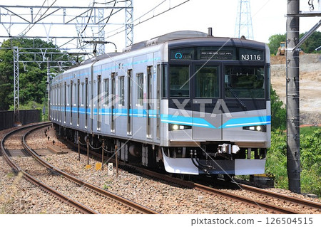 [Nagoya Municipal Subway] N3000 series (Meitetsu Toyota Line: Akaike - Nisshin) 126504515