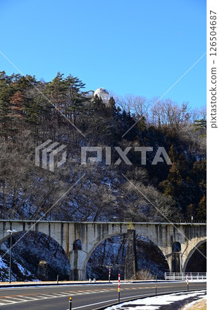 Tono Heritage Site No. 99: The scenery around Meganebashi Bridge 126504687