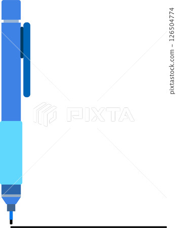 Illustration of a mechanical pencil | Stationery and writing utensils Illustration of a mechanical pencil | Stationery and writing utensils 126504774