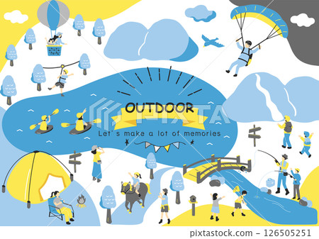 People who enjoy the outdoors People who enjoy the outdoors 126505251