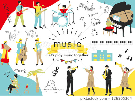 People who enjoy music People who enjoy music 126505364