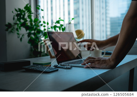 Office scene Office scene 126505684