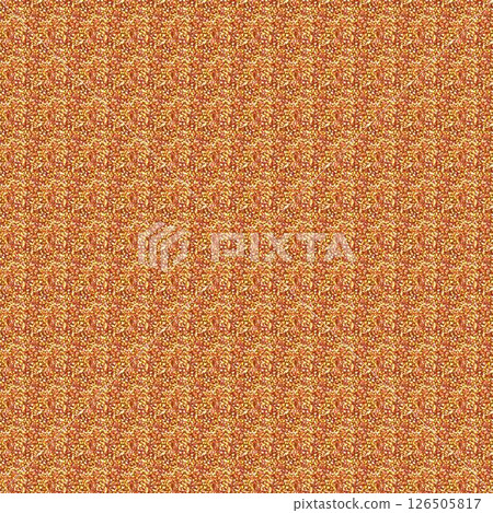 Sparkling glitter seamless pattern background material Halloween color vector illustration Orange 126505817