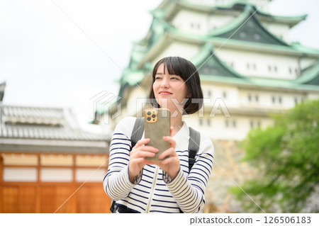 旅行的女人的肖像 旅行的女人的肖像 126506183