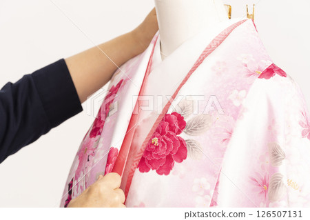 穿上女性袴的過程 畢業袴 穿上女性袴的過程 畢業袴 126507131