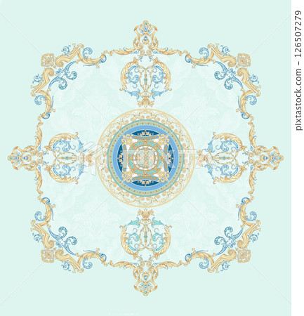 Creative Hand Drawn Floral and Scrollwork Pattern Illustrations Creative Hand Drawn Floral and Scrollwork Pattern Illustrations 126507279