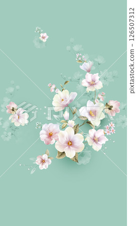 Creative Hand Drawn Floral and Scrollwork Pattern Illustrations Creative Hand Drawn Floral and Scrollwork Pattern Illustrations 126507312