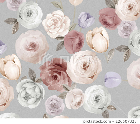 Creative Hand Drawn Floral and Scrollwork Pattern Illustrations Creative Hand Drawn Floral and Scrollwork Pattern Illustrations 126507323