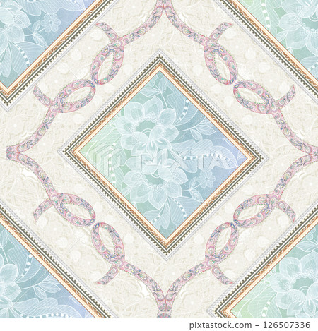 Creative Hand Drawn Floral and Scrollwork Pattern Illustrations Creative Hand Drawn Floral and Scrollwork Pattern Illustrations 126507336