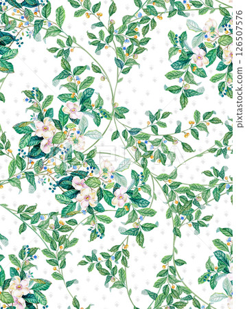 Whimsical Handmade Scroll Floral Design Sketch Graphics Whimsical Handmade Scroll Floral Design Sketch Graphics 126507576
