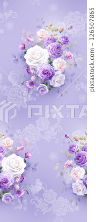 Artistic Hand Crafted Floral Curly Design Illustration Pieces Artistic Hand Crafted Floral Curly Design Illustration Pieces 126507865