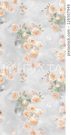 Artistic Hand Crafted Floral Curly Design Illustration Pieces Artistic Hand Crafted Floral Curly Design Illustration Pieces 126507949