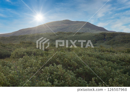 從八合目眺望月山日出 126507968