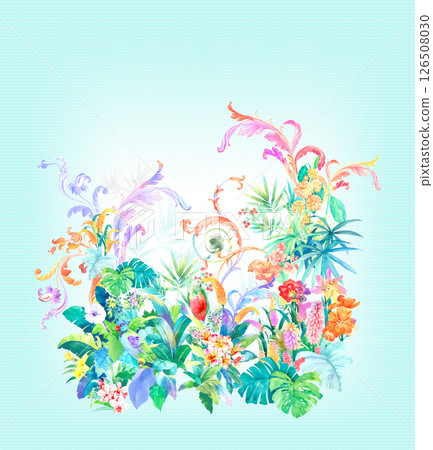 Stunning Vintage-Inspired Floral Scrollwork Art Drawings Stunning Vintage-Inspired Floral Scrollwork Art Drawings 126508030