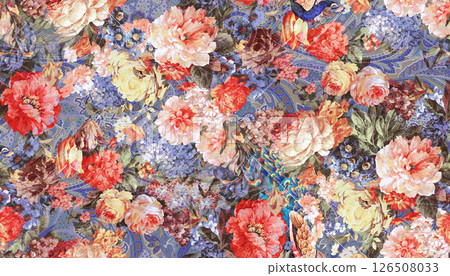 Stunning Vintage-Inspired Floral Scrollwork Art Drawings Stunning Vintage-Inspired Floral Scrollwork Art Drawings 126508033