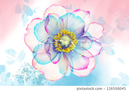 Stunning Vintage-Inspired Floral Scrollwork Art Drawings 126508045