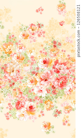Captivating Botanical Scroll and Floral Motif Artworks Captivating Botanical Scroll and Floral Motif Artworks 126508121