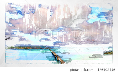 素描風格素描風景唯美鳥瞰無人機攝影天空山脈半空中漂浮夢幻無人機 素描風格素描風景唯美鳥瞰無人機攝影天空山脈半空中漂浮夢幻無人機 126508156