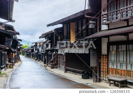 Early summer on the Nakasendo road, Narai-juku, Shiojiri City, Nagano Prefecture 126508535