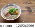 Rich chicken broth ramen 126508566