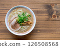 Rich chicken broth ramen 126508568