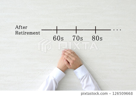 Image of a person thinking about life after retirement 126509668