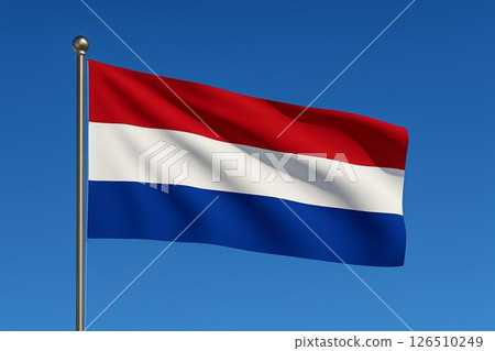 Kingdom of the Netherlands flag 126510249