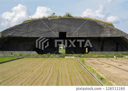 Maehama Bunkers, Nangoku City, Kochi Prefecture (War relics and airplane hangars suddenly appear in the rural landscape) 126511160