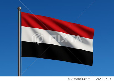 葉門共和國國旗 126512393