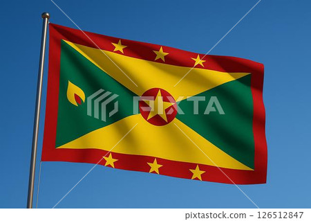 Grenada flag 126512847