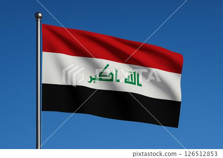 伊拉克共和國國旗 126512853