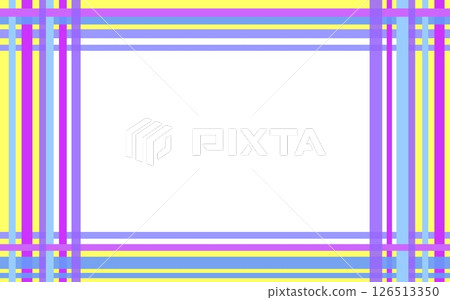 Lattice pattern frame white space yellow purple blue Lattice pattern frame white space yellow purple blue 126513350