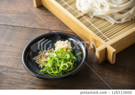Zaru Udon Condiments Zaru Udon Condiments 126513600