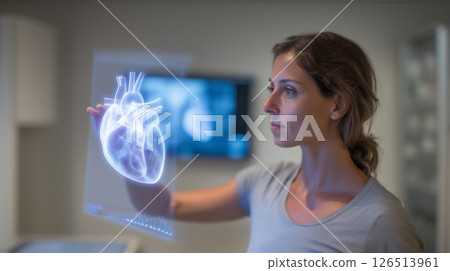 Holographic anatomical model for diagnostics 126513961