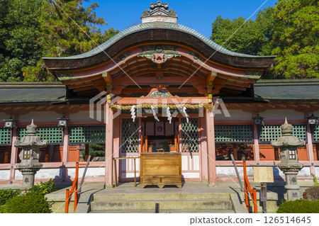 Kyoto, Saiin Kasuga Shrine's main hall 126514645