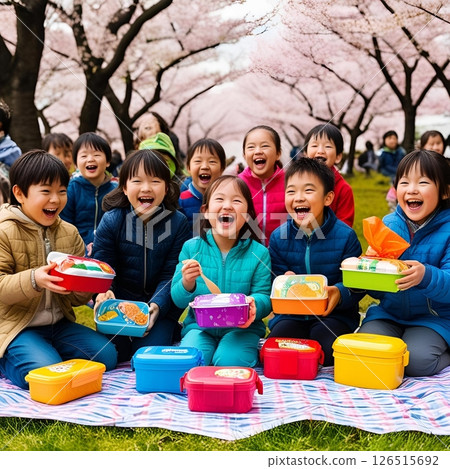 孩子們在公園裡玩 126515692