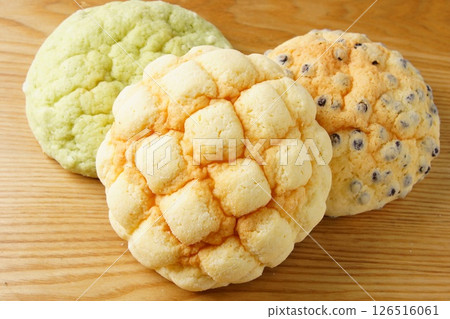 哈密瓜麵包 126516061