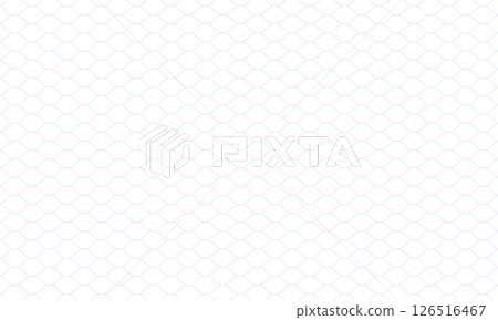 A horizontal mesh pattern of overlapping pink and light blue wires A horizontal mesh pattern of overlapping pink and light blue wires 126516467